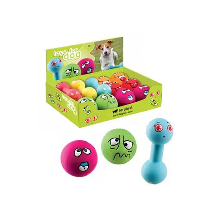 Ferplast PA 5570 Latex Dog Toy - Durable Chew Toy for Dogs