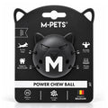 M-Pets Power Chew Ball Rubber Dog Toy Jet XS - Durable Small Breed Chew Ball