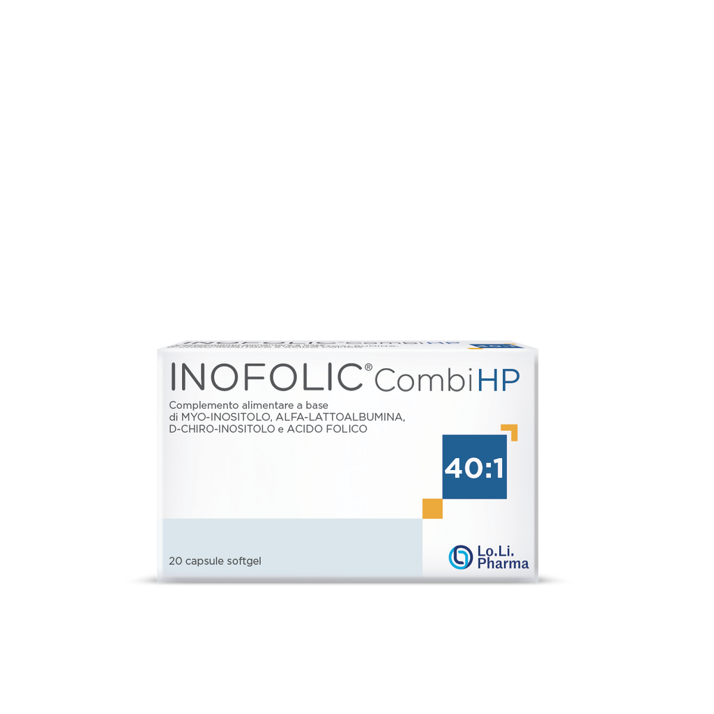 İnofolic HP 20 Capsule Dietary Supplement for Fertility Support and Hormonal Balance - Inositol and Folic Acid Supplement