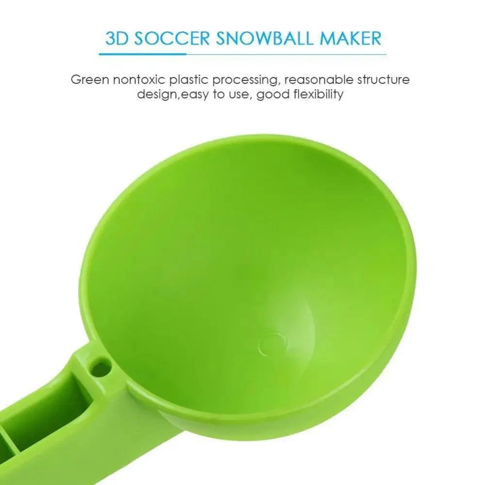Kids Portable Colorful Outdoor Winter Snowball Maker Children Creative Fun Sports Winter Toy Lightweight Snow Balls Maker