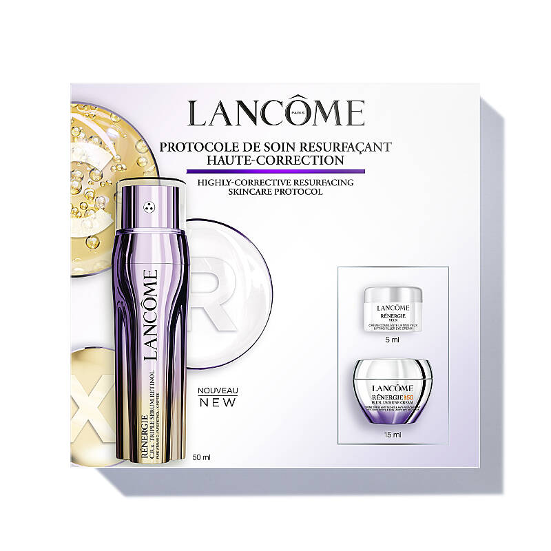 Lancome Renergie Triple Serum Retinol Set with SPF50 Cream & Eye Cream