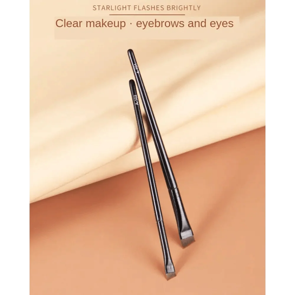Lavish Style Contour Brush Eyebrow Eyeliner Brush Professional Small Angled Eyebrow Brush High Quality Eye brow liner Brush Makeup Tools