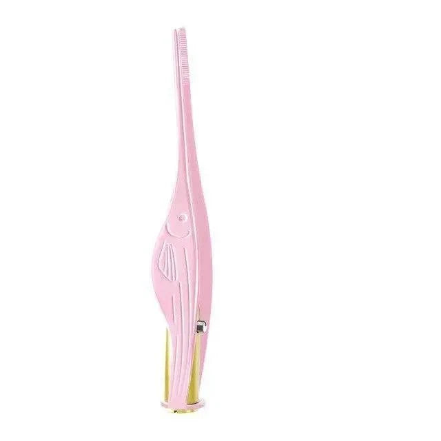 LED Flashlight Stainless Steel Tweezers Ear Pick Clean Colorful Tweezers Tool Hair Removal Care