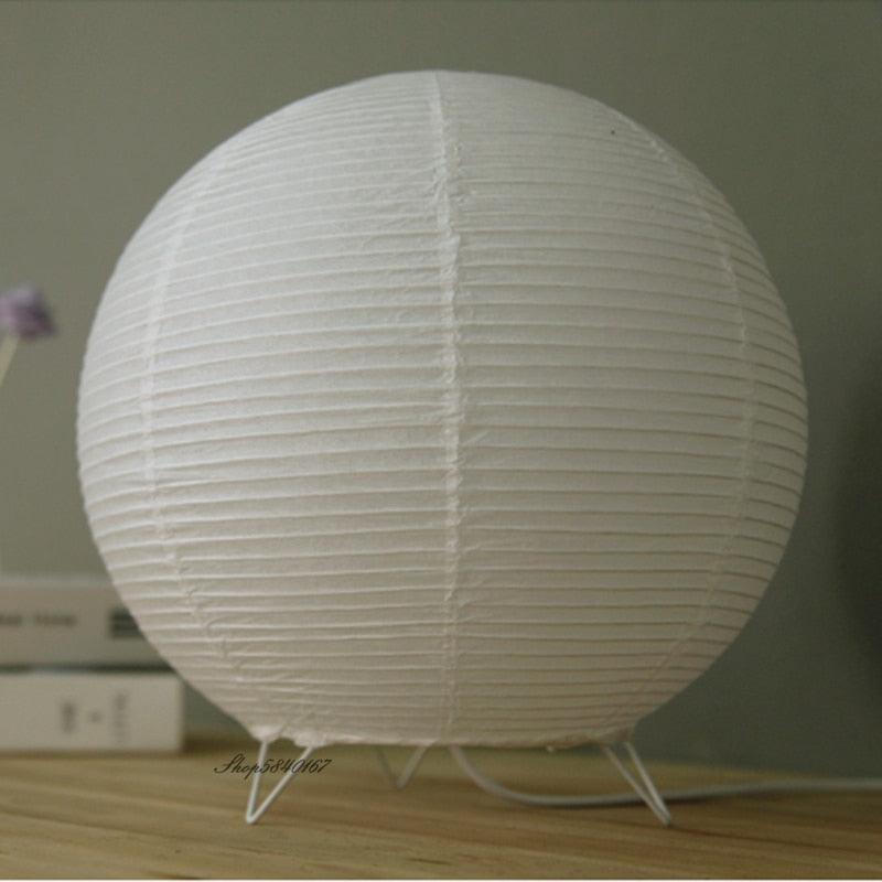 LED Paper Lantern Desk Lamp Creative Radio Table Lamps Kids Baby Feeding Small Night Light Bedroom Bedside Lamp Lights Art Decor Cute Study Lamps for Bedroom Décor