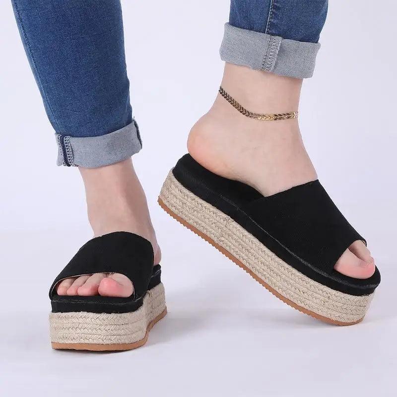 Luxury Black Women Sandals Elegant High Heels Summer Style Comfortable New Sandals For Womens