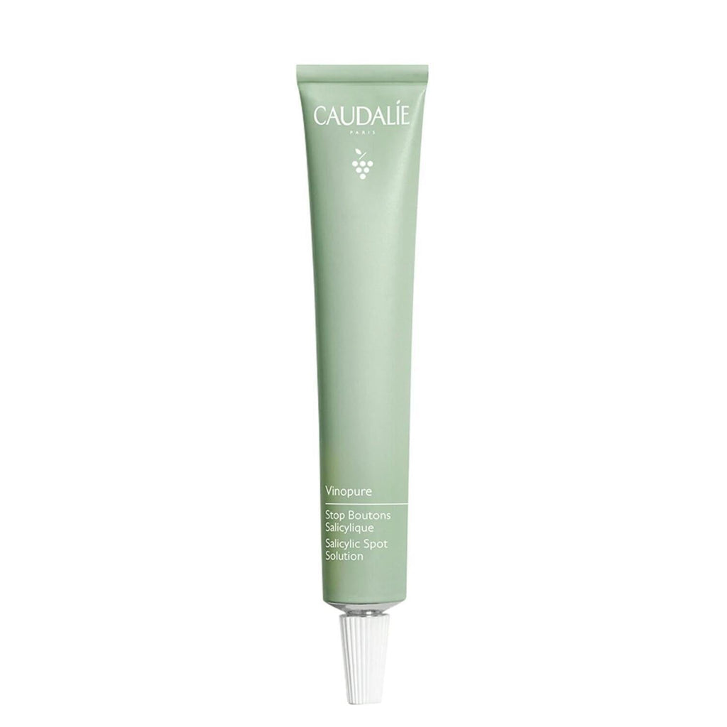 Caudalie Vinopure Stop Boutons Acne Treatment Cream - Natural Skincare with Salicylic Acid & Niasinamid - 0.51 fl oz