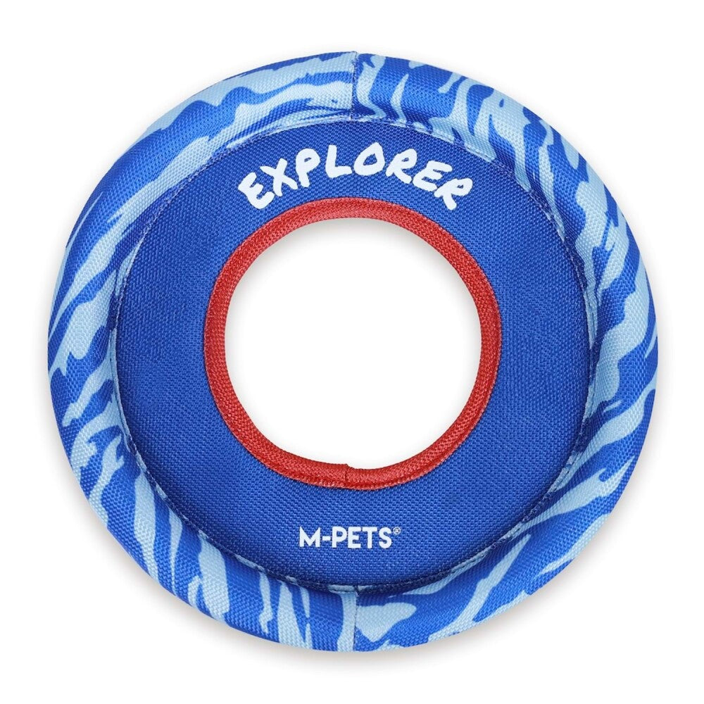 M-Pets Sprintpuff Frisbee Dog Toy Blue 24 cm - Floats on Water