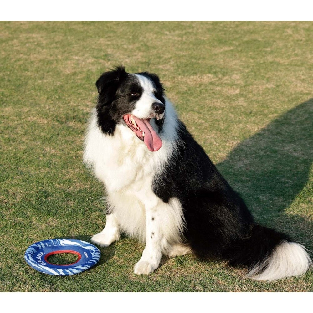 M-Pets Sprintpuff Frisbee Dog Toy Blue 24 cm - Floats on Water