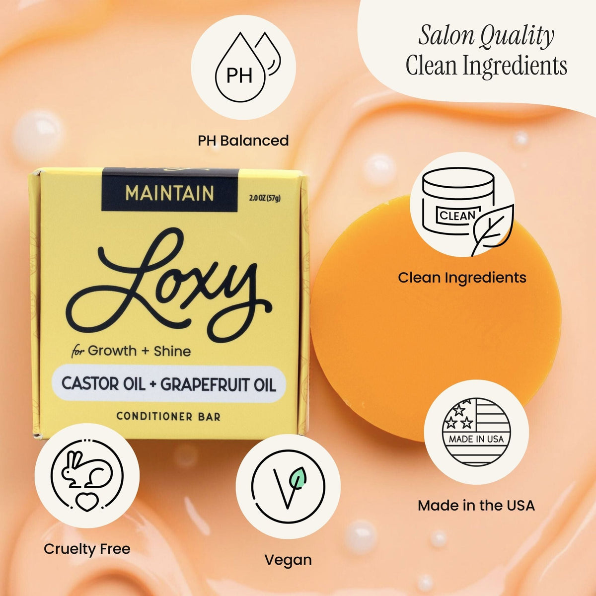 MAINTAIN: Conditioner Bar for growth & shine
