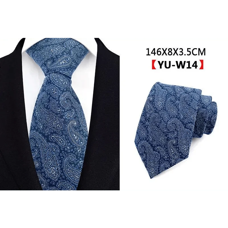 Men Business Elegant Necktie Design Silk Wedding Tie For Men Office Mens Fashion Formal Tie