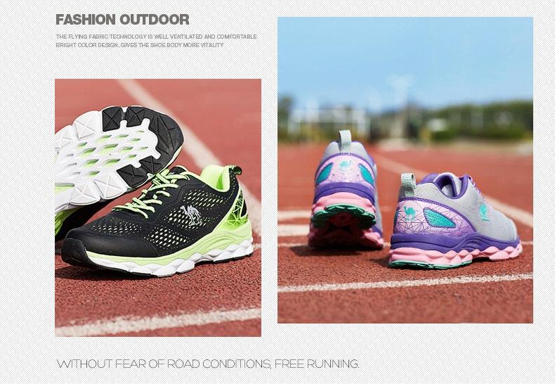 Mens Womens Marathon Sport Sneaker Couple Running Shoes Breathable Outdoor Sports Shoes Light Fitness Cross Training Shoes Lightweight Sports Tennis Shoes Fashion Sneakers For Men