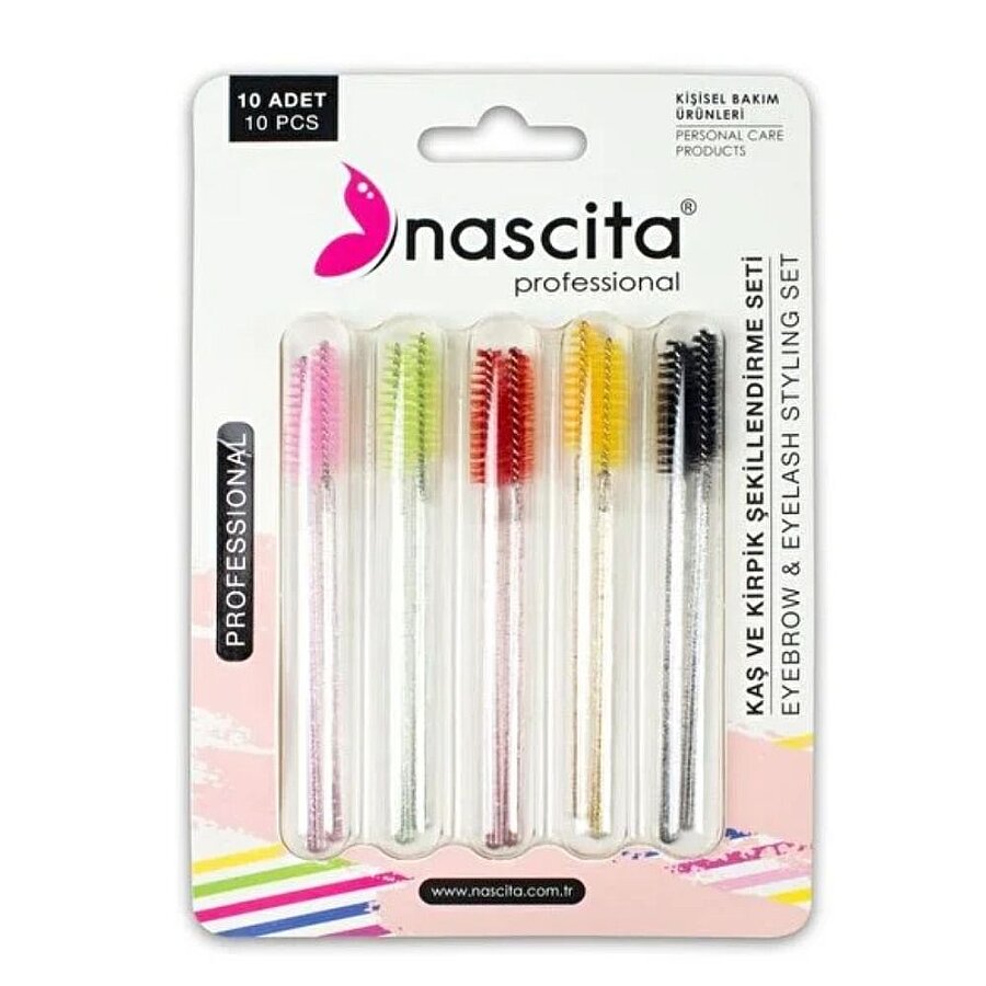 Nascita 10-Piece Glitter Mascara Set, Sparkle Lash Look