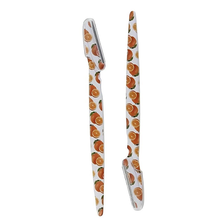 Nascita 2-in-1 Orange Eyebrow Tweezers Set
