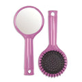 Nascita Hair Brush with Mirror - Detangling Styling Brush for Everyday Use