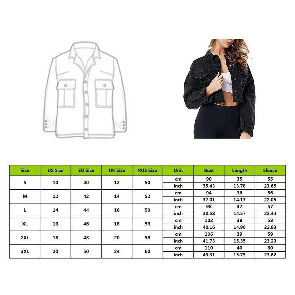 New Incredible Spring Women Sexy Ripped Denim Jackets Vintage Casual Short Jean Jacket Puff Sleeve Winter Female Coat Streetwear