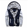 New Men Hoodies Winter Thick Warm Fleece Men Hoodies Coat Sportwear Male Streetwear Men Winter Warm Fleece Sweater Jacket Thick Padded Coat Hoodie