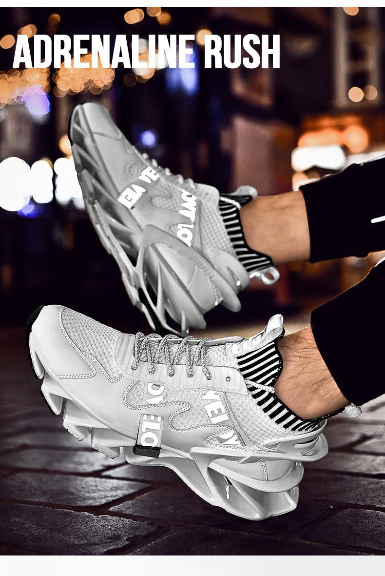 New Running Sneakers High Quality Breathable Mesh Sneakers For Jogging Walking Athletics Trainer Sports Men's Running Shoes Non Slip Athletic Tennis Walking Sneakers