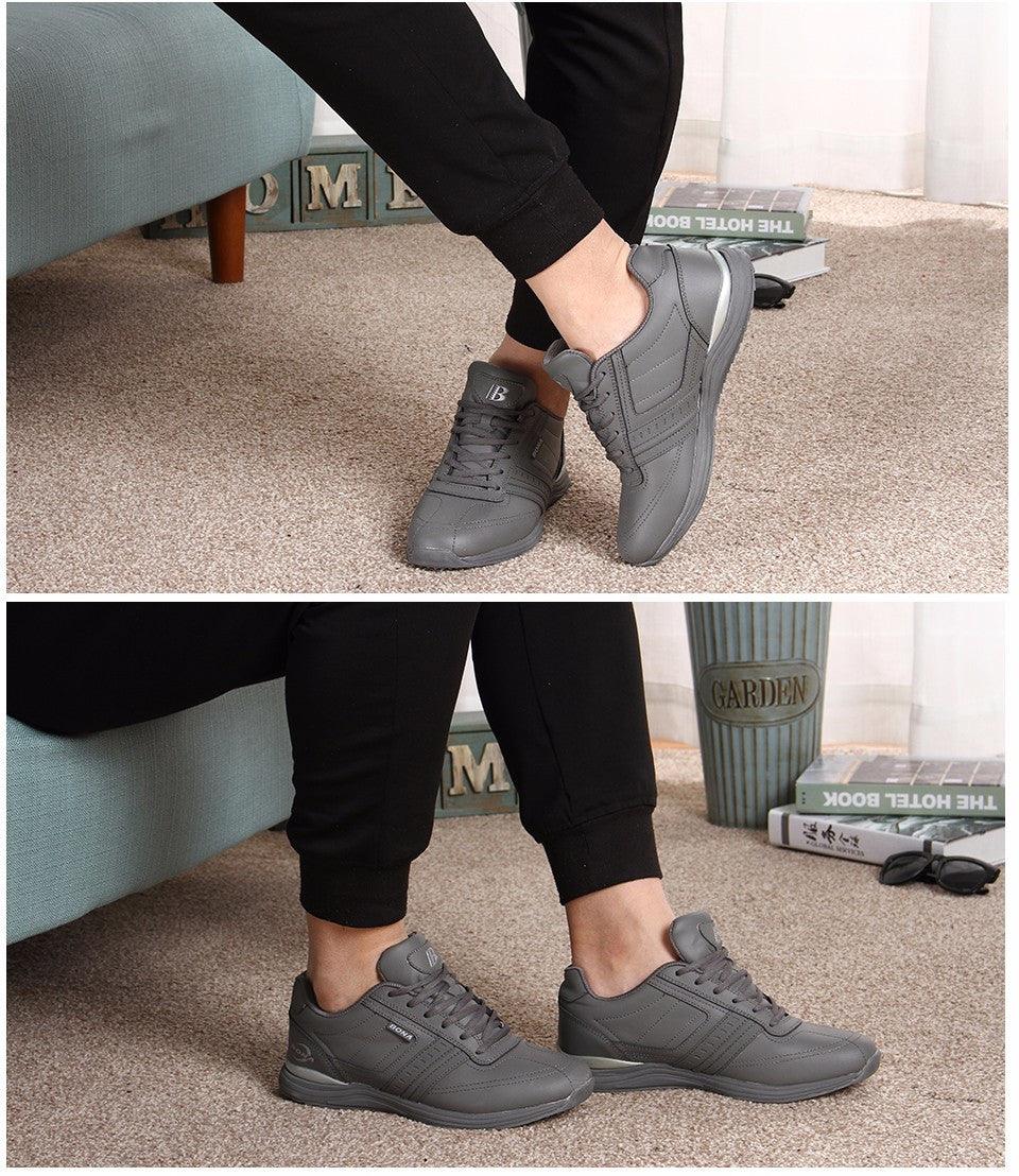 New Stylish Mens Walking Shoes Lace Up Sport Outdoor Jogging Athletic Shoes Comfortable Sneakers Running Lace Up Athletic Sneakers Outdoor Walking Mens Comfortable Fashion Design