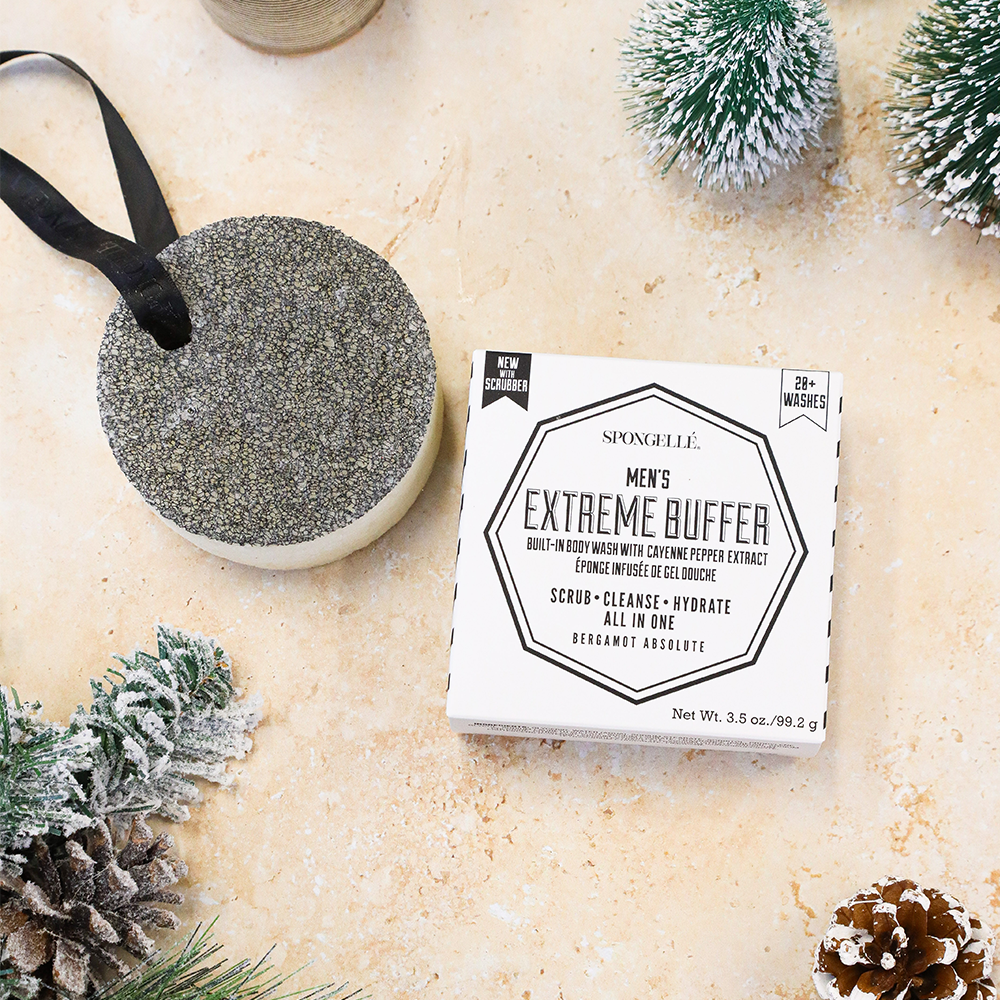 Spongellé Men's Extreme Body Buffer — Bergamot Absolute