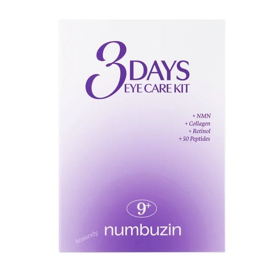 Numbuzin No.9 NAD+ Collagen Under Eye Patches Set, Hydrating Gel Eye Mask