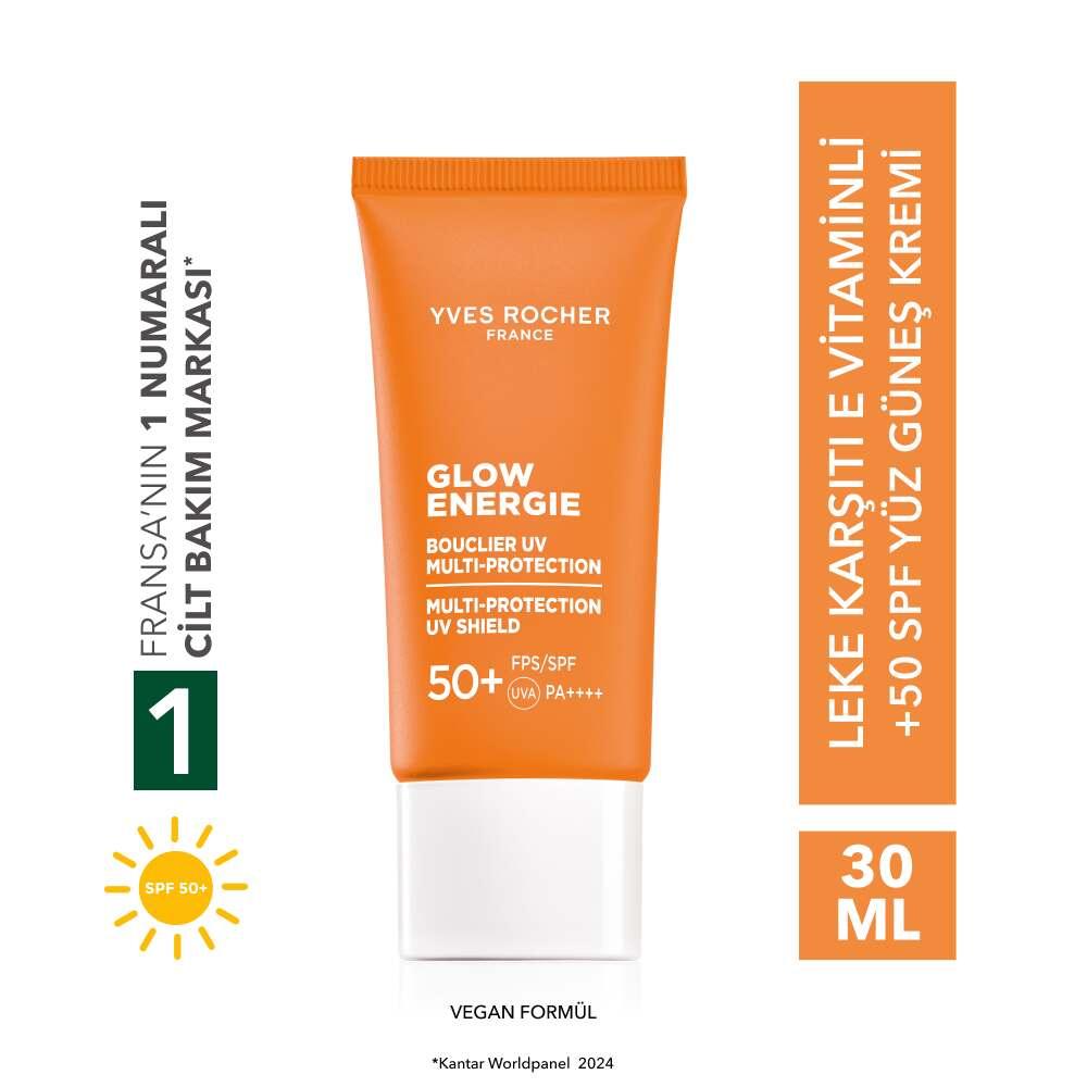 Yves Rocher Glow Energie SPF 50+ Brightening Sunscreen with Vitamin E 50ml