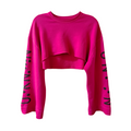 UU Braille Cropped Sweatshirt