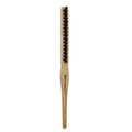 Rodeo Hair Bun Brush with Flexible Bristles for Smooth Styling