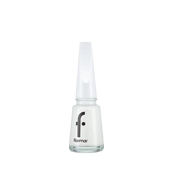 Flormar Nail Polish - Snow White New 310 - Smooth Application, 151 Color Options
