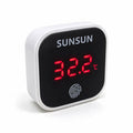 Sunsun Square Digital Aquarium Thermometer - Clear Water Temperature Display