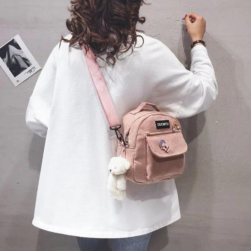 Super Cute Small Backpack Female Nice Shoulder Bags Multi-purpose Ladies Backpacks Travel Bag for Girls