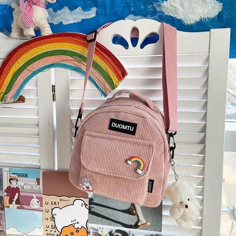 Super Cute Small Backpack Female Nice Shoulder Bags Multi-purpose Ladies Backpacks Travel Bag for Girls