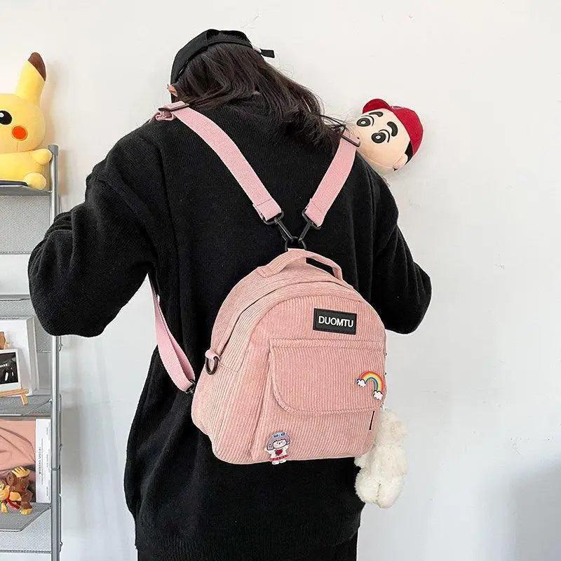 Super Cute Small Backpack Female Nice Shoulder Bags Multi-purpose Ladies Backpacks Travel Bag for Girls