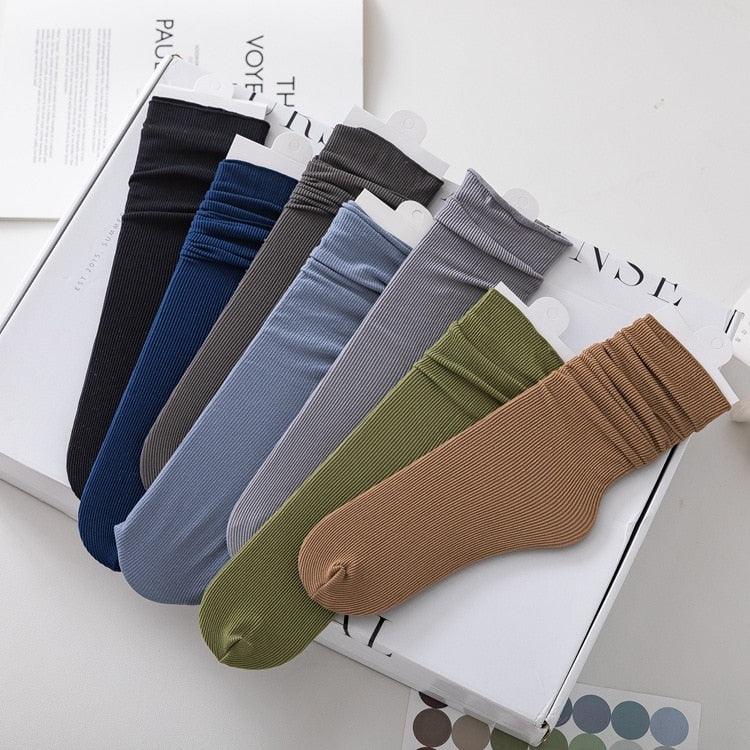 Thin Socks 31 Solid Colors Second Generation Premium Quality Socks From Breathable Cotton Classic Summer Spring Canvas Shoes Footwear Cute Unisex Socks For Men And Women