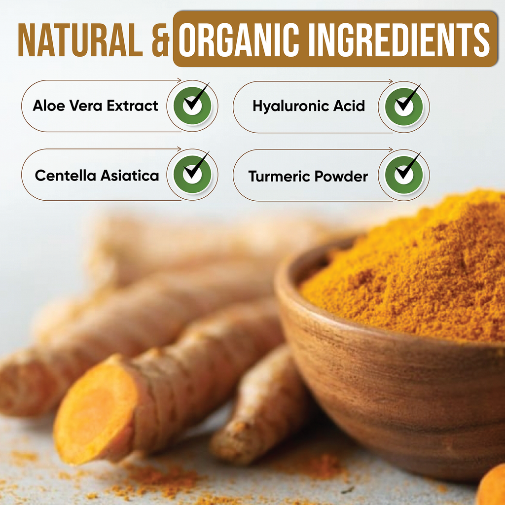 AMVital Turmeric Vitamin C Serum for Dark Spots & Dull Skin