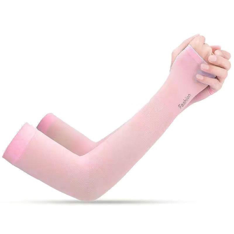 Two Pairs Of Arm Sleeve Sunscreen Cuff Arm Sleeves UV Sun Protect Anti-Slip Summer Men Women Gloves Summer Arm Sleeves Cover Unisex Cooling Sleeves Sports Workout Outdoor Sleeves