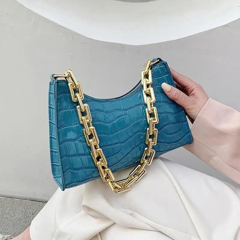 Unique Design Luxury  Pattern Zipper Handbags With Stylish Texture Simple and Small Square Bags for Women