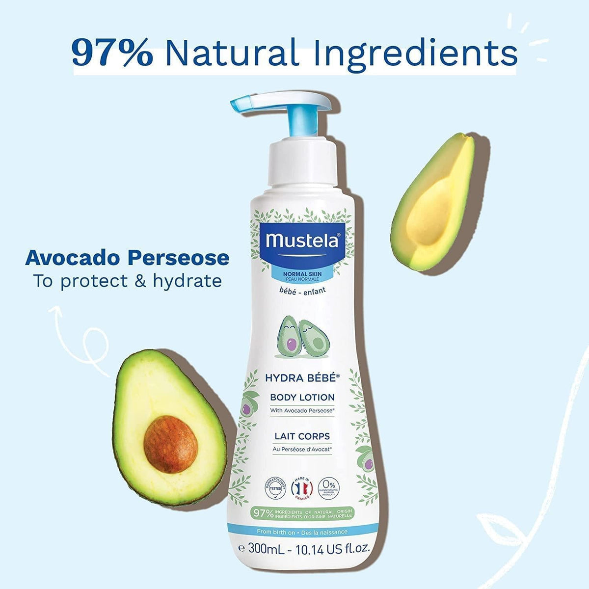 Mustela Hydra Baby Body Lotion 300ml