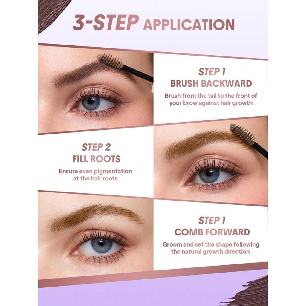 Sheglam Airy Tinted Volumizing Brow Mousse 08 Chocolate