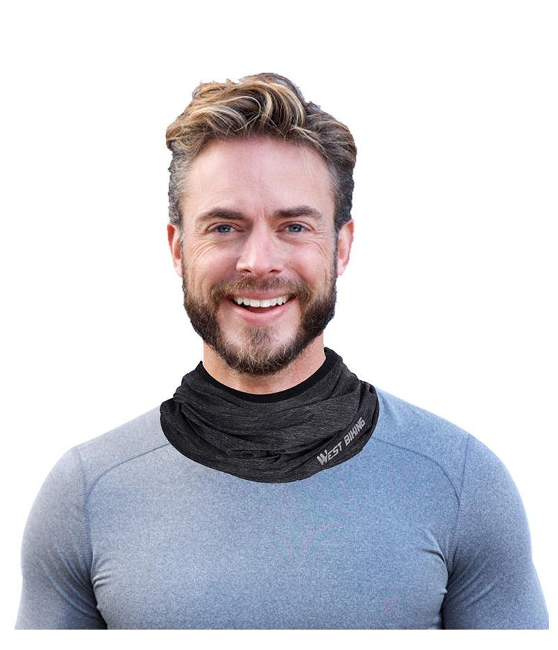 Winter Cycling Headband Bicycle Bandana Sports Fishing Cover Magic Scarf Ride Running Scarf Anti-UV Headwear for Men Sun Protect Cycling Face Neck Mask Headwear Scarf Bandana Hood Half Breathable Dustproof Hang-Ear Cap Bike Headbands Face Cover