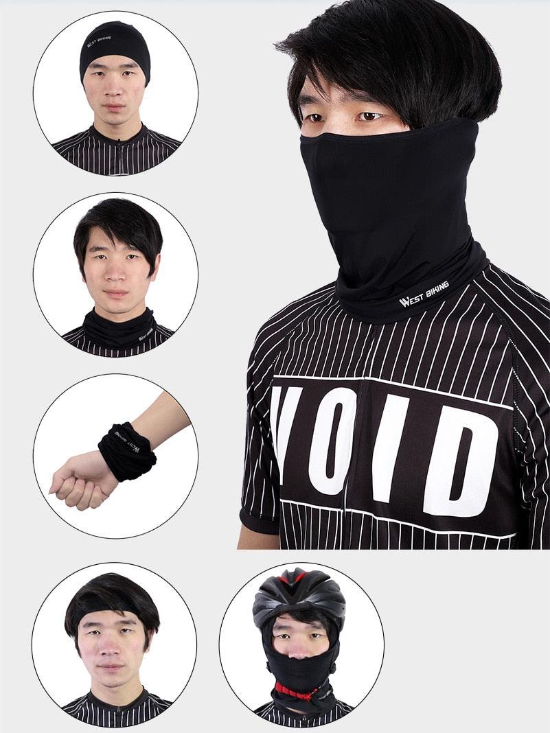 Winter Cycling Headband Bicycle Bandana Sports Fishing Cover Magic Scarf Ride Running Scarf Anti-UV Headwear for Men Sun Protect Cycling Face Neck Mask Headwear Scarf Bandana Hood Half Breathable Dustproof Hang-Ear Cap Bike Headbands Face Cover