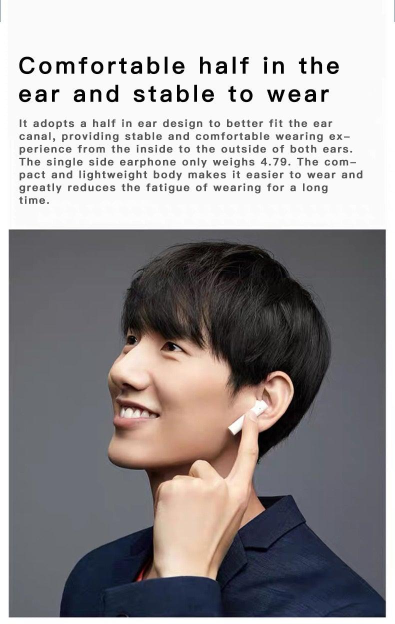 Wireless Bluetooth Earphone Air Sports Running Headphone LED Display Earbuds Noise Reduction Updated Design with Industry Leading Sound & Improved Comfort, Long Wireless Range