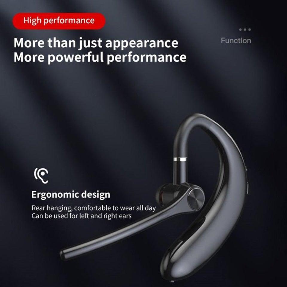 Wireless Headphones With Microphone Bluetooth Con Headset Earphones Updated Design with Industry Leading Sound & Improved Comfort, Long Wireless Range, Up to 24 Hours of Talk Time