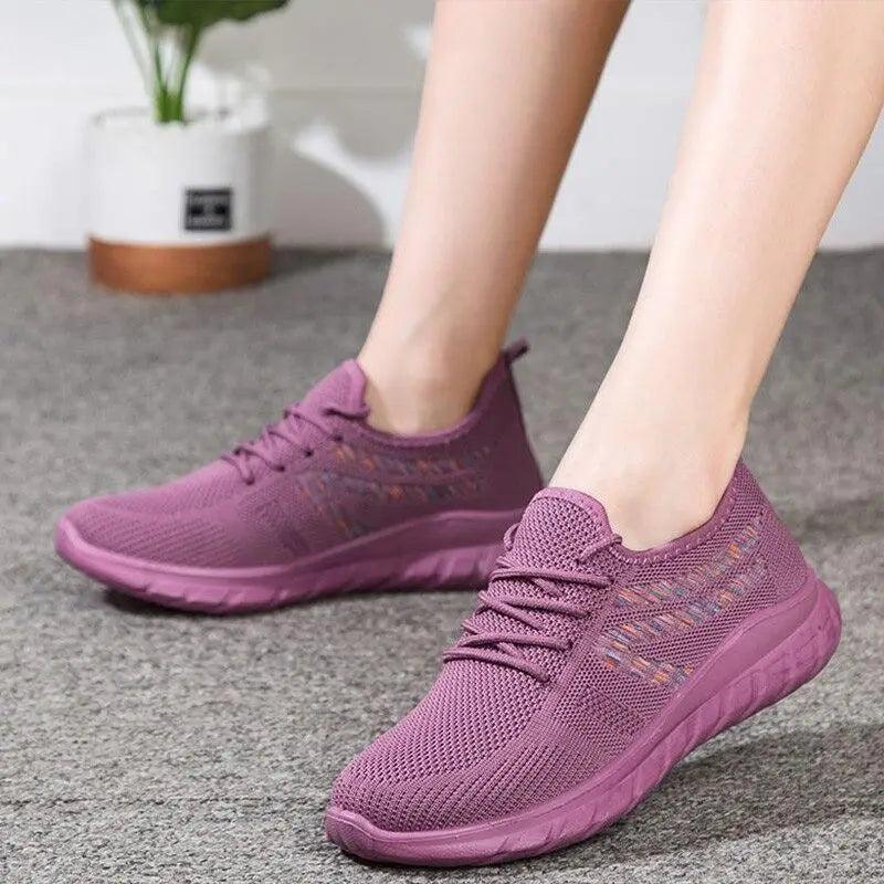 Women's Mesh Breathable Sneakers Casual Spring Elegant Soft Luxury Style Women Sneakers