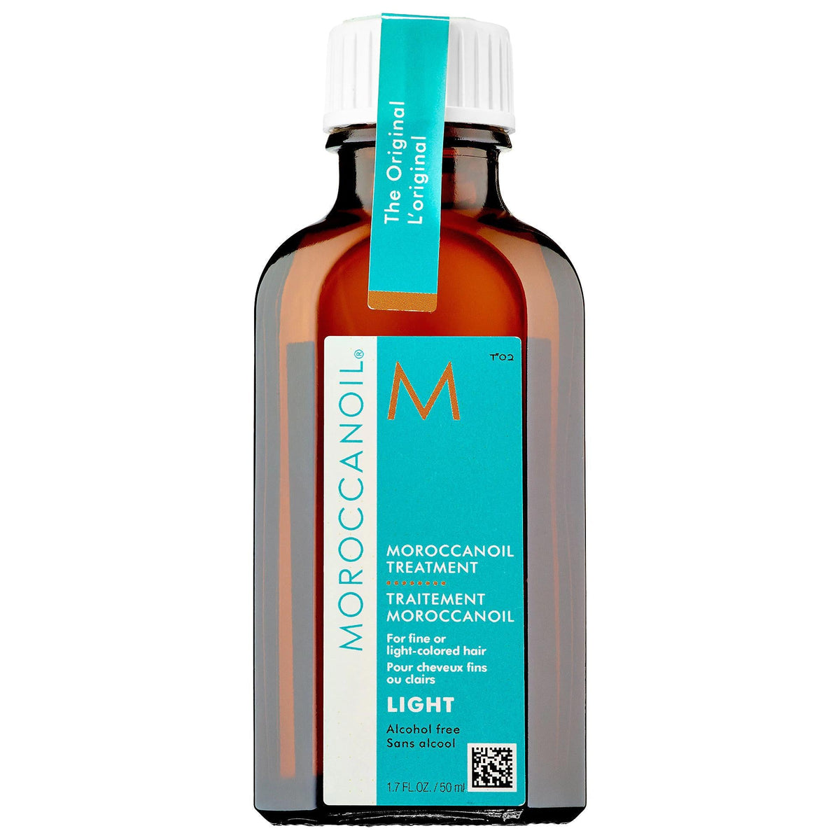 Moroccanoil Treatment Light Hair Oil for Fine Hair - Lightweight Argan Oil Infused Treatment for Smooth, Shiny Hair